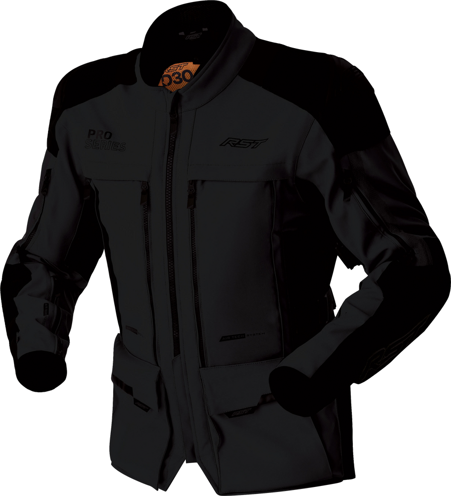 PS ADVENTURE D3O JACKET BLACK TEXTILE MD