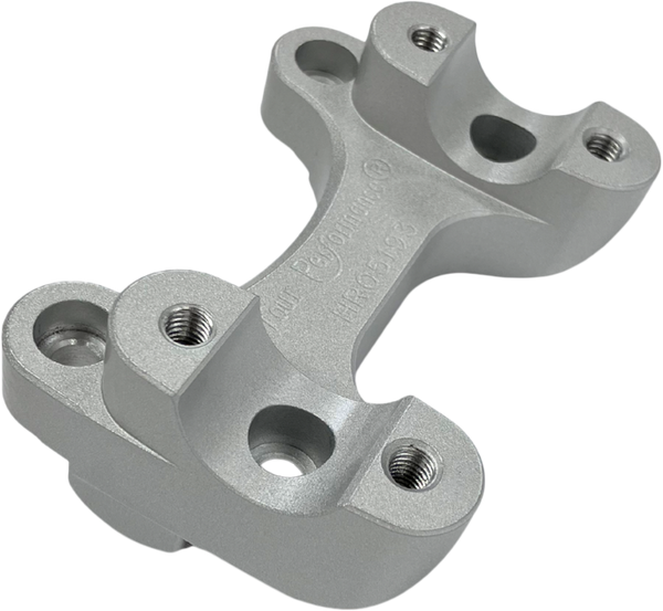 HANDLEBAR RISERS TOUR SILVER BMW