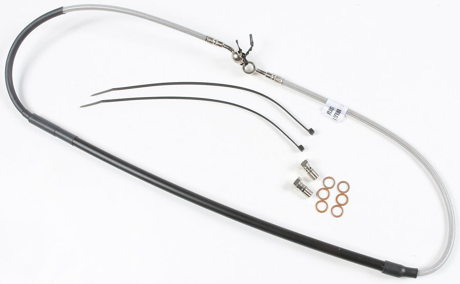 STEEL BRAKE LINE FRONT YAM | FK003D344CR