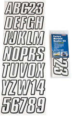 SERIES 800 REGISTRATION KIT WHITE/BLACK