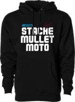 Stache Mullet Moto Hoodie