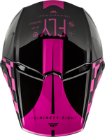 KINETIC LITE RIVAL HELMET GLOSS BLACK/PINK