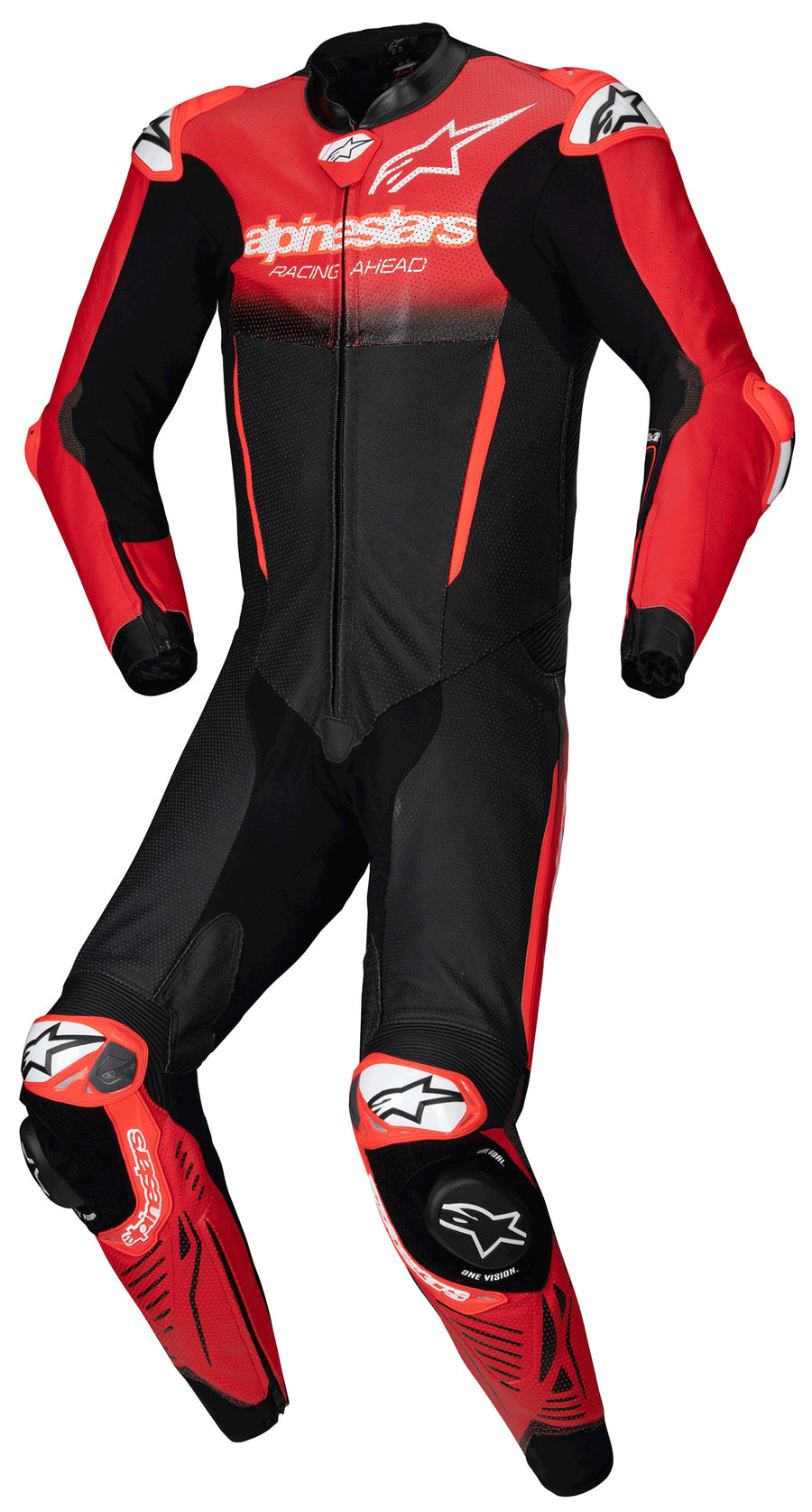 GPR7 1PC LTR SUIT BLK RED