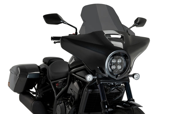 WINDSCREEN TOURING HIGH-ROAD DARK SMOKE HON