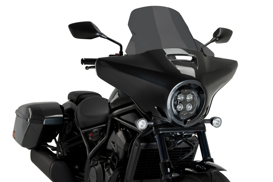 WINDSCREEN TOURING HIGH-ROAD DARK SMOKE HON