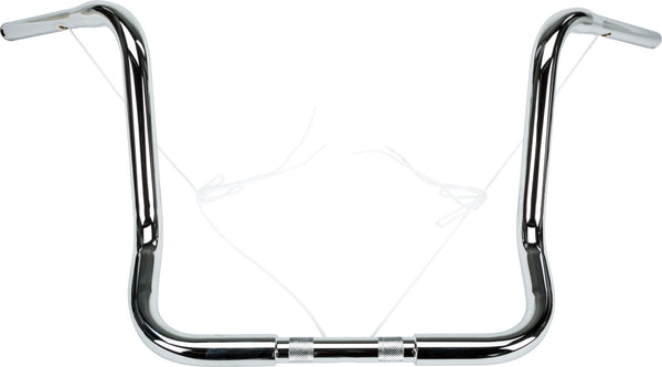1.25" BAGGER APE-HANGER 16" CHROME TBW