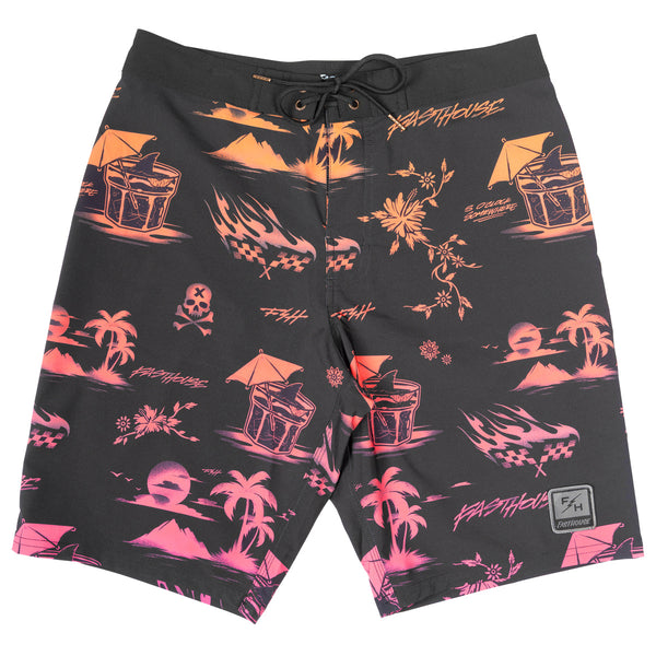 HIDEOUT 21 BORDSHRT BK/PK