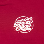 BURNER SS TEE CARDINAL