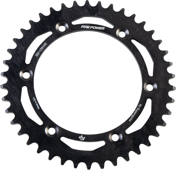 REAR SPROCKET STEEL 42T BLK