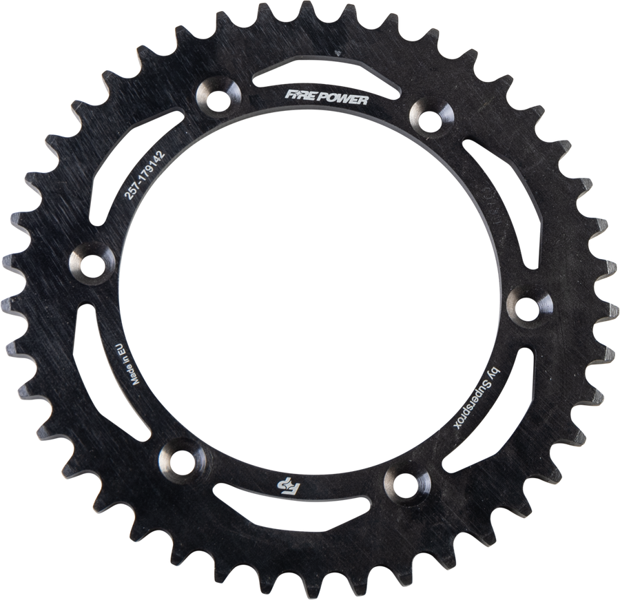 REAR SPROCKET STEEL 42T BLK