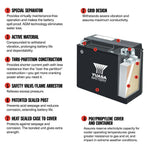 Sea-Doo Yuasa Battery - YTX24HL - AGM, Factory Activated*