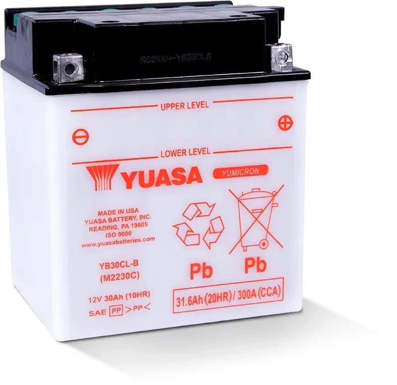 Yuasa YB30CL-B battery*