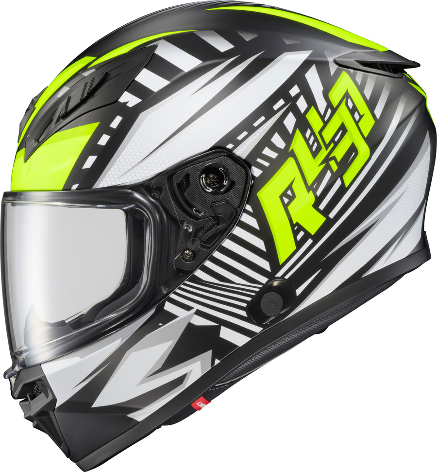 EXO-R430 FULL-FACE HELMET HEAD TRIP HI-VIZ 2X
