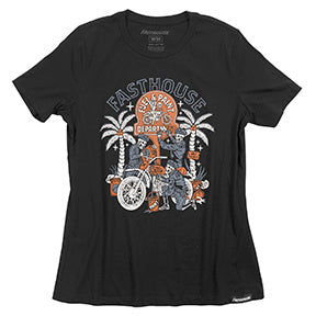 WM MACABRE TEE BLK WASH