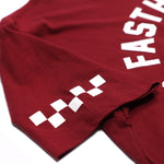 FAST LIFE TEE CARDINAL