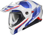 EXO-AT960 MODULAR HELMET MONK WHITE/BLUE 3X