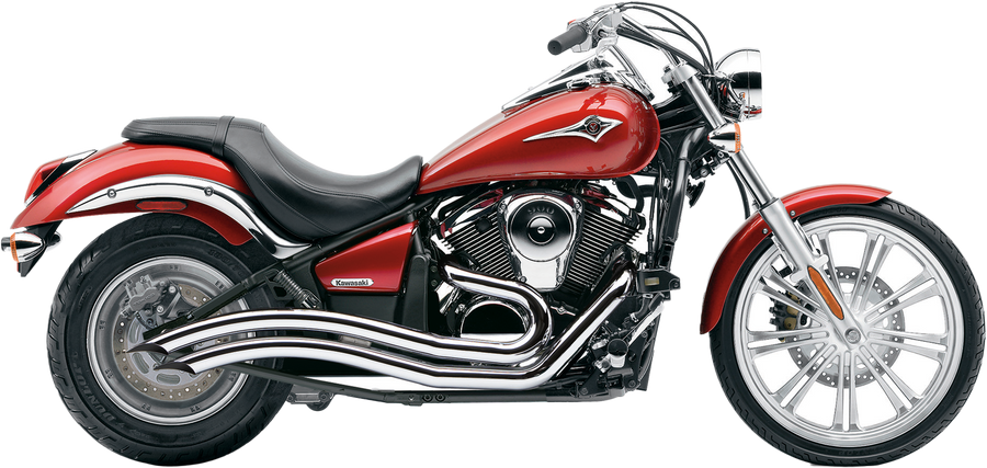 SPEEDSTER SWEPT F/S CHROME KAW VN900 06-19
