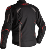 S1 CE JACKET BLACK/GREY/RED TEXTILE