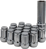 16/PK 12MM 1.25 TAPERED LUG NUTS 60 SPLINED