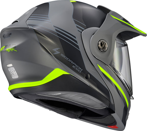 EXO-AT960 MODULAR HELMET MONK GREY/HI-VIZ 3X