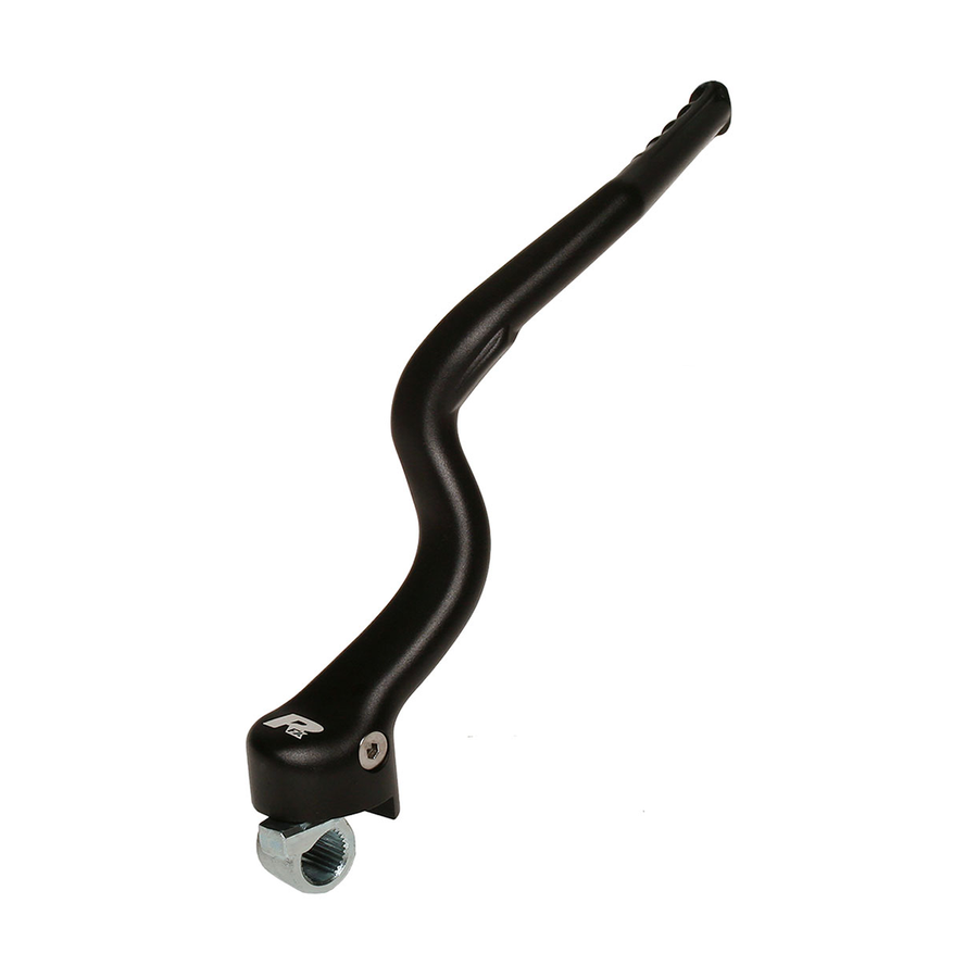 KICK STARTER HARD ANODIZED BLACK KAW | FXKS 20100 99H3