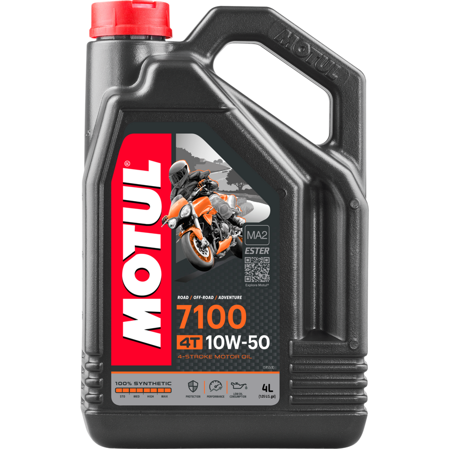 7100 FULL SYN OIL 10W50 4T 4L 4/CASE