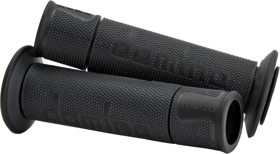 A450 ROAD RACING GRIPS ANTHRACITE/BLACK PAIR