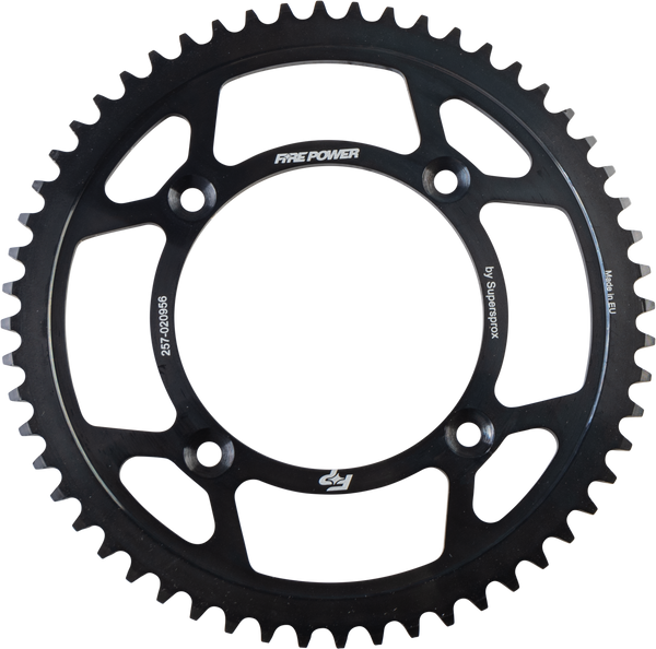 REAR SPROCKET STEEL 56T BLK