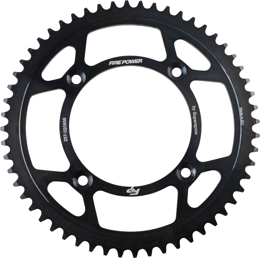 REAR SPROCKET STEEL 56T BLK