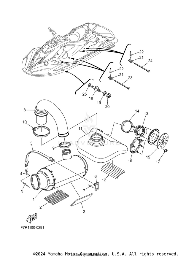 NUT | F2C-U2733-00-00