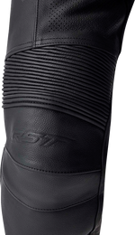 T2 D3O LEATHER PANTS BLACK XS