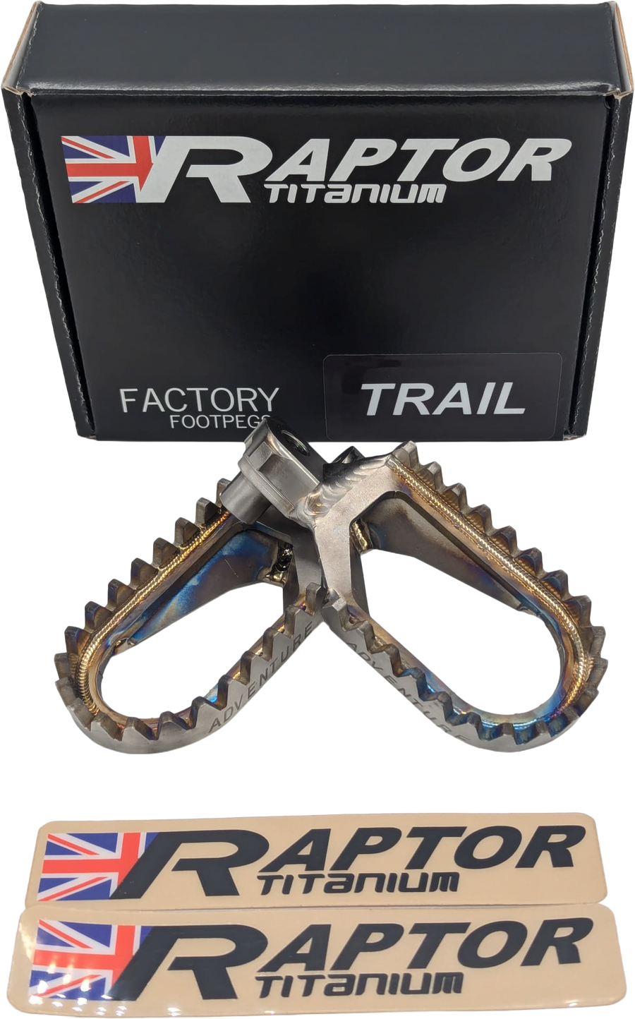 TITANIUM FOOT PEGS ADV PR YAM