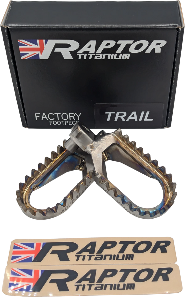 TITANIUM FOOT PEGS ADV PR YAM