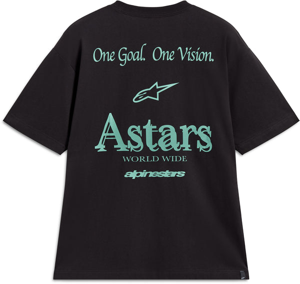 POST OVERSIZED SS CSF TEE BLACK