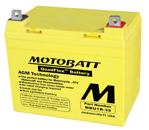 BATTERY MBU135 SEALED FACTORY ACTIVATED | MBU1-35