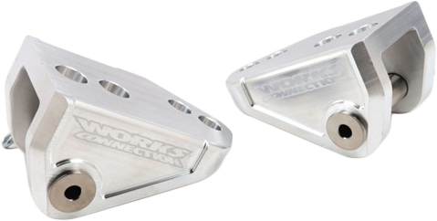 FOOT PEG MOUNT ALUMINUM KX250/450