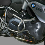 ENGINE GUARDS SILVER PAIR BMW