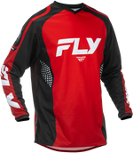 F-16 JERSEY RED/BLACK/WHITE 4X