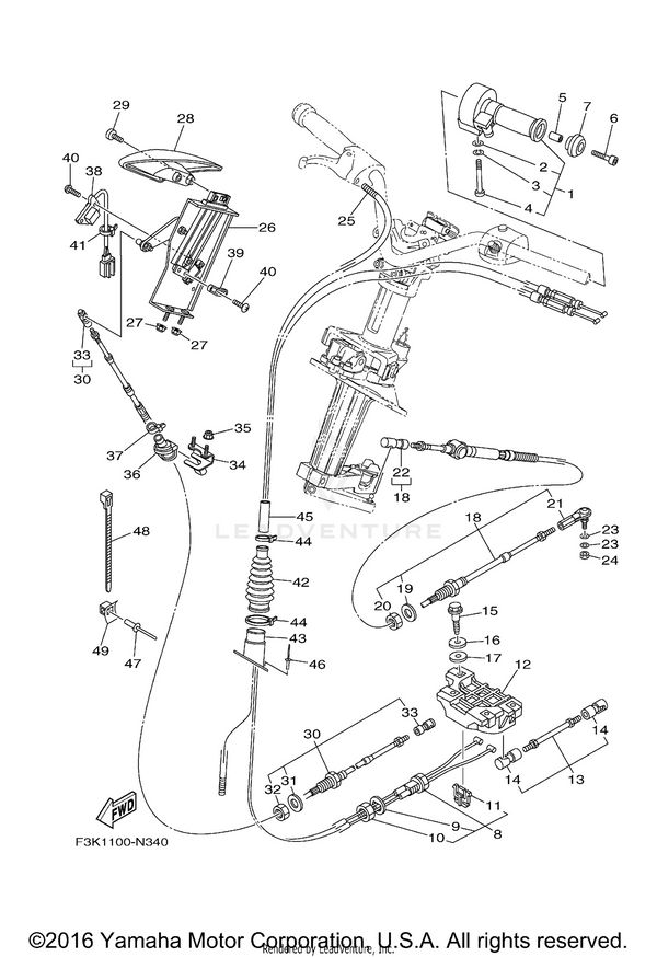 BALL JOINT ASSY | F1B-61460-00-00