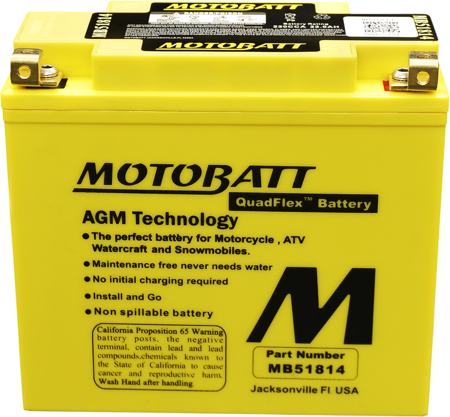 BATTERY MB51814 SEALED FACTORY ACTIVATED | MB51814