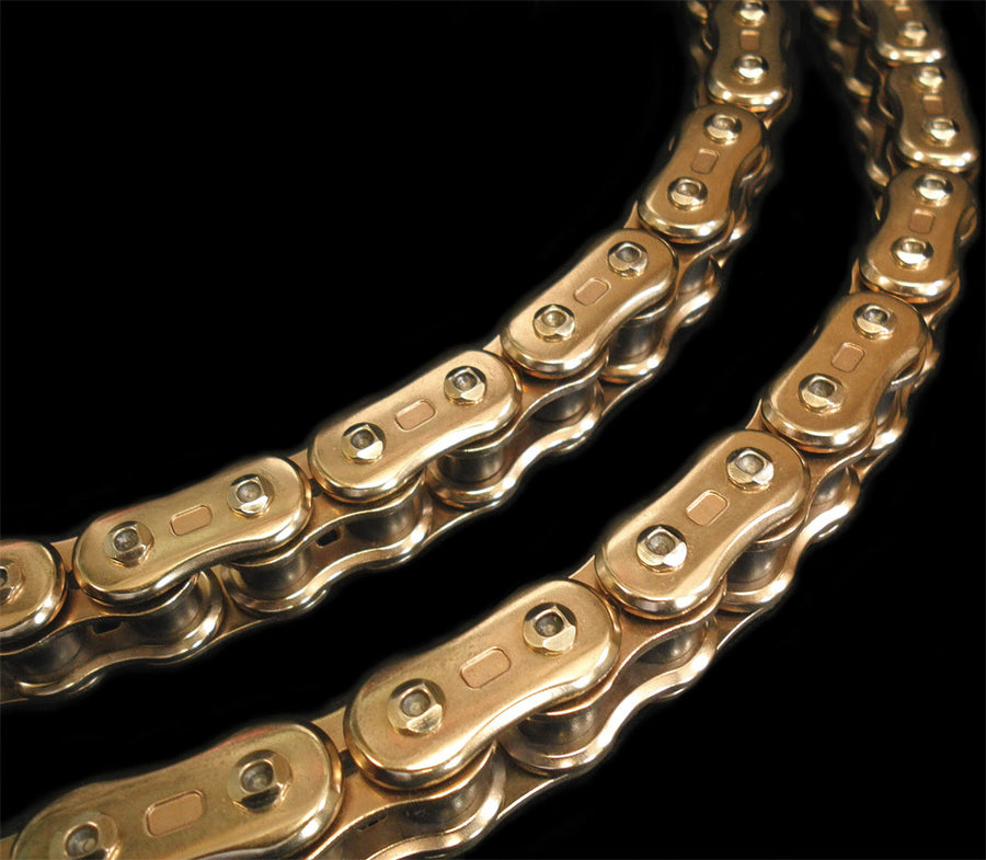 CHAIN MXR 3D 520-120L GLD