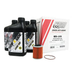 SIDEXSIDE OIL CHANGE KIT 10W50 /W OIL FILTER CAN | KU-105