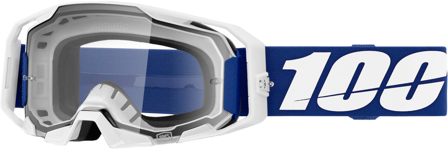 ARMATIC GOGGLE BLUE CLEAR LENS