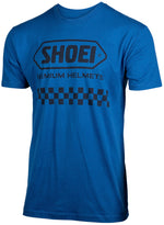 SHOEI CHECKERED TEE BL/BK