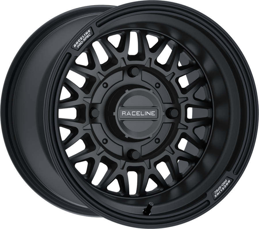 RACELINE OMEGA 15X10 4/137 5+5 (0MM) SATIN BLACK | A13B-51037-00