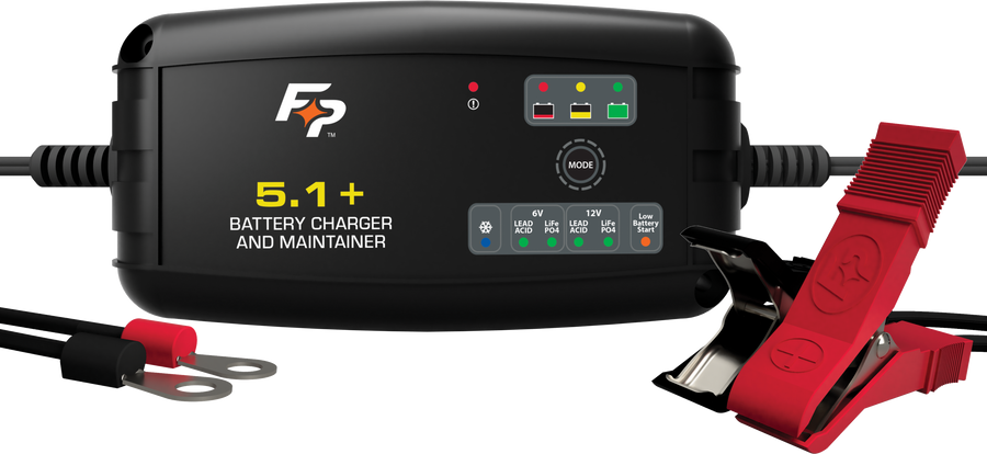 BATTERY CHARGER 6V/12V 5.1A | 030-0016-07-02