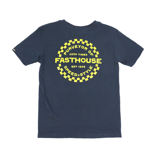 YTH ANCHOR SS TEE NAVY