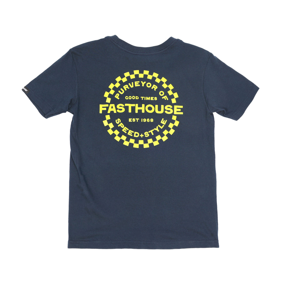 YTH ANCHOR SS TEE NAVY