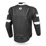 REVO LTHR JACKET BLK/WHT