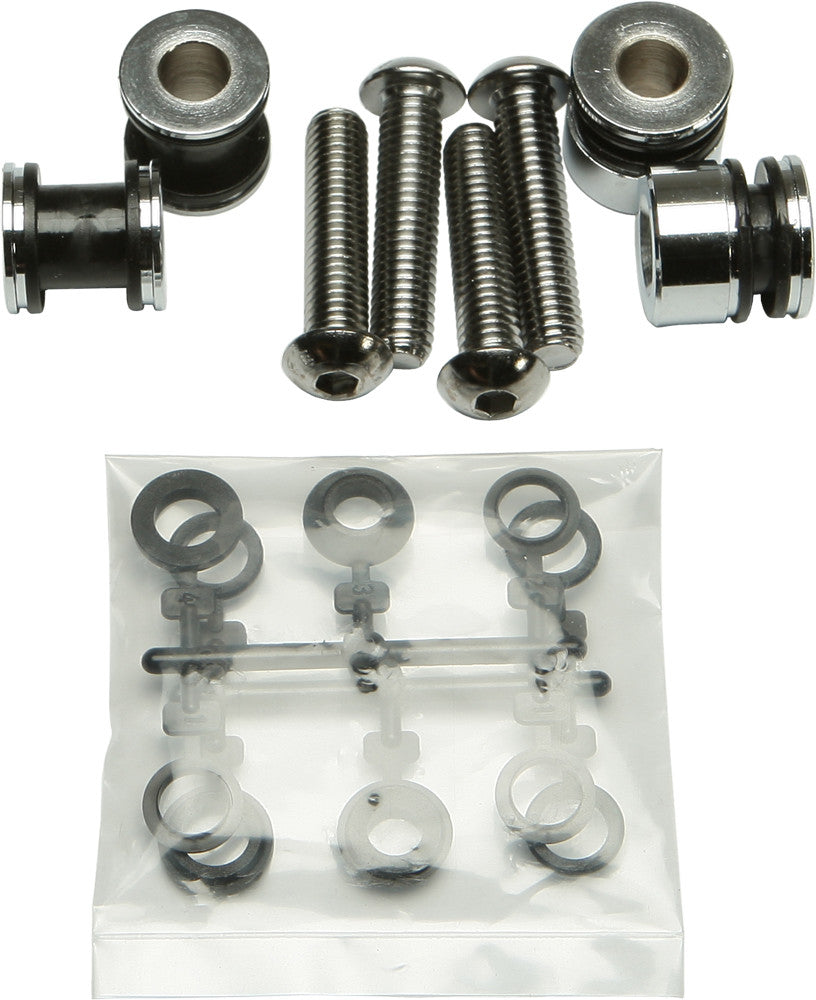 DOCKING HARDWARE KIT CHROME SOFTAIL | 086086